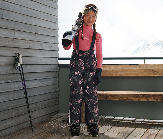 Spodnie narciarskie z nadrukiem na całej powierzchni 649620 w Tchibo