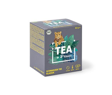 TEA by Tchibo ekologiczna klasyczna czarna herbata - 8x 20 torebek 516997 w  Tchibo