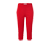 Spodnie stretchowe o długości 3/4, czerwone